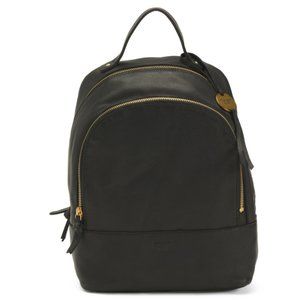MARGOT Black Leather Kimmie Backpack